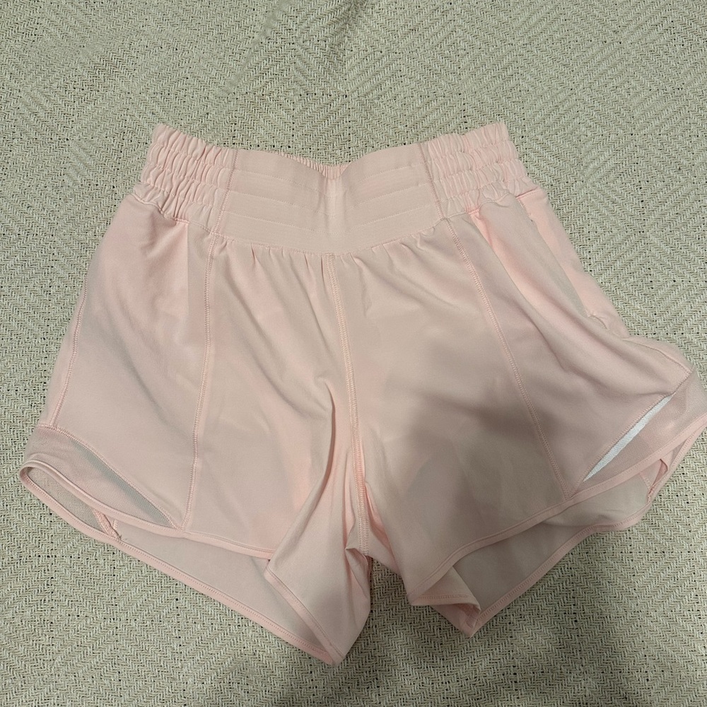 Lululemon Hotty Hot High Rise Lined Short 4”